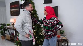 Finally Fuck My Hijab Girlfriend During Christmas Eve