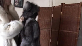 ”Stunning Dykes Can't Get Enough Of Their Posh Furr Coats”