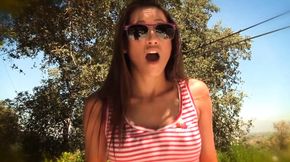 Two best friends alone at home