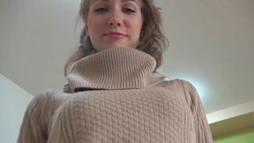 Teasing milking handjob