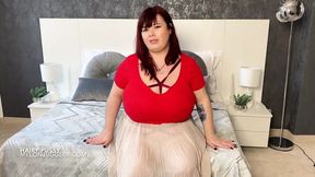 Roxanne Miller Milf with massive tits fucks her big hairy pussy