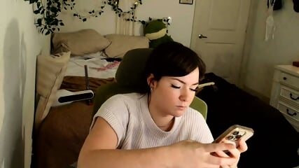 Petite teen's tiny body folded like pretzel for deep penetration