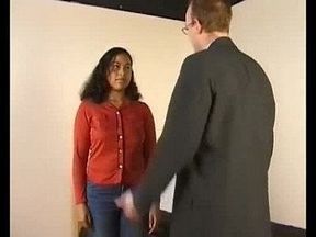 Ebony girl and her friend spanked