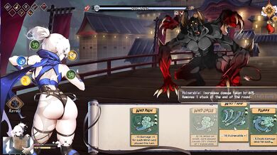 CREAMPING A BUSTY KUNOICHI - HALF DEMON SHINOBI