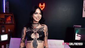 ”Inked Aurora Anarchy's BDSM Bliss”