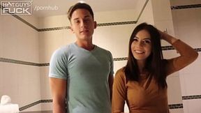 Big Cock Introvert Nerd Fucks Sexy Brunette Crush