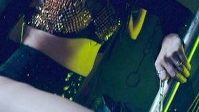 naughty brunette mistress dominates teen sex slave