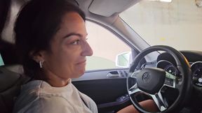 She Takes My Cock in Her Hand While We're Stuck in Traffic on the Highway