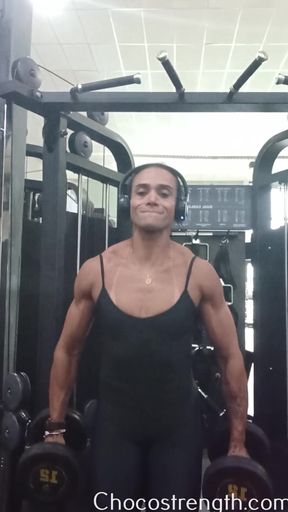 How would that small cock satisfy a muscular milf