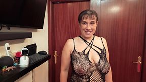 Surprise Threesome for Slut Wife Luca Bianco on Her Wedding Anniversary