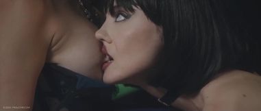 Kinky lesbians emotional X-rated scene