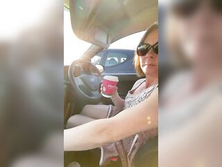 Messing Around with My Mrs in the Car