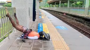 Bound Japanese Babe Bukkake – Hot Park Fuck Fest Exposed