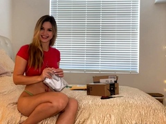 Emo teen Becka solo webcam masturbation