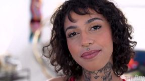 Busty Slut Takes a Cock Up Her Ass for the Very First Time