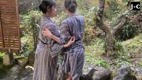 Two Women Share a Daring Date of Wet Kisses and Taboo Desire - C