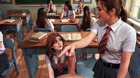 AI CARTOON POV 1 Week at the Magic University