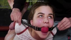 Lustful bimbo breathtaking BDSM adult video