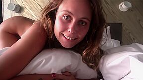 Anal Penetration Into A Girlfriend In The Morning Close-up