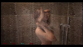 The office wife #2 Simon keeps looking up Stacy's skirt.