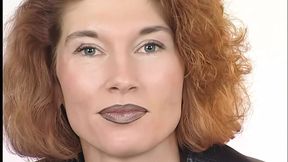 redhead milf fickt dildo beim casting