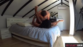 Thick booty black mature babe gets the D from Kiki Minaj