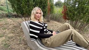 Met this russian girl in public and offered her to have sex at my place