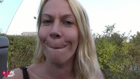 Real Public Assfuck... Horny Blonde Fucked!!