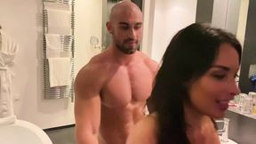 Anissa Kate Fucked Hard by Muscle Guy in Her Hotel Room
