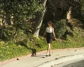 Hot and slim German babe giving her holes to a wild dude