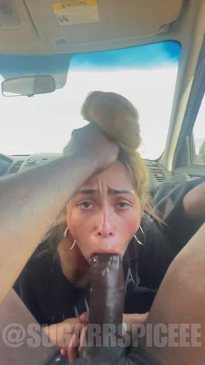 Blonde beauty captivates with daring ebony passion in thrilling vintage play