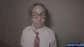 Found teen slut gets pounded at home