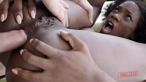 Analized - Compilation of Gorgeous Ana Foxxx getting her tight ass fucked over and over