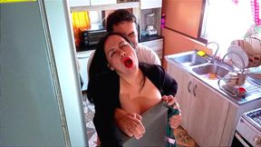 Stepmother Fucked in the Refrigerator