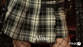 The policewoman takes 3 cocks and the truncheon