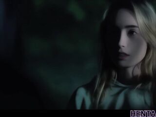 AI ANIME - Alien Creature Transforms Tiffany Tatum And Kelly Collins Into Excited Doxies