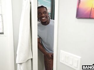 hot latin chick take 13 inches monster ebony wang