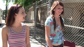 Hot babes having a superb lesbian action