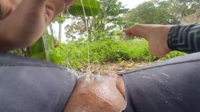 Solo Hiking Weekend: Horny Brunette Masturbates Wildly in the Forest