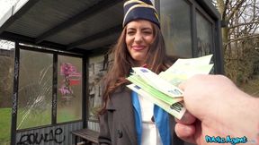 Shy Flight Attendant Seduced by Public Agent during Layover - Cum Fly With Me - Coco Bae and Martin Gun