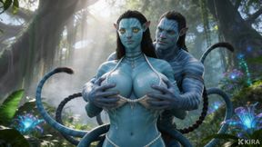 Na'Vi from Avatar get fucked buy Jake Sully in Pandora's world