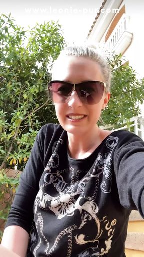 Masturbated publicly in front of my house until orgasm