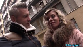 Man lets his wife fuck a big dick - Vicky Love