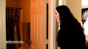 Secret hotel big tits secretary fucks her boss