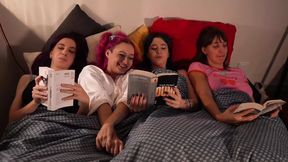 KHALAMITE Coworkers lick and fuck each other - French Lesbians - Paranormal Activi&amp;#039;tities 2/4