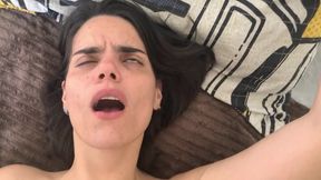 Intense lovemaking! Big dick cums huge load all over my ass