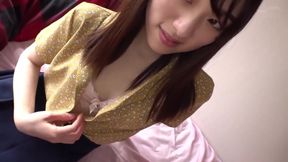 Sneaky Visit: Hairy Japanese Brunette's Cute Pad