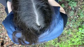 I Meet Ukrainian Girl Outdoor for a BJ