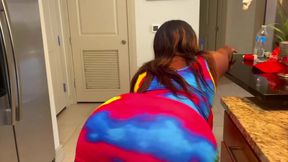 i made Stepdaddy cum 2 times on my big ass