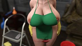 Breeding This Big Tit MILF PAWG Huge Perfect Ass, Thick Ass Sexy MILF Loves Big Cock - 3D MILF Porn Game